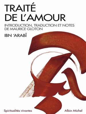 cover image of Traité de l'amour
